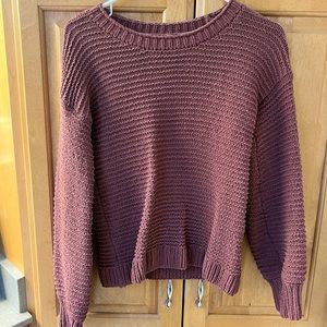 Abercrombie and Fitch mauve sweater! Like new!